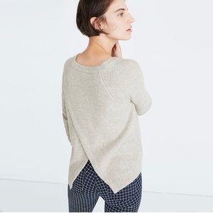 Madewell Province Cross Back Knit Pullover - Size Small